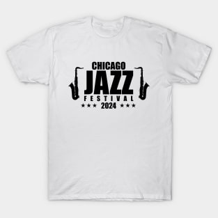 Chicago Jazz Festival 2024 T-Shirt